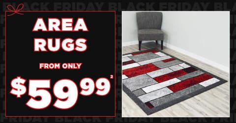 Area Rugs from $59.99